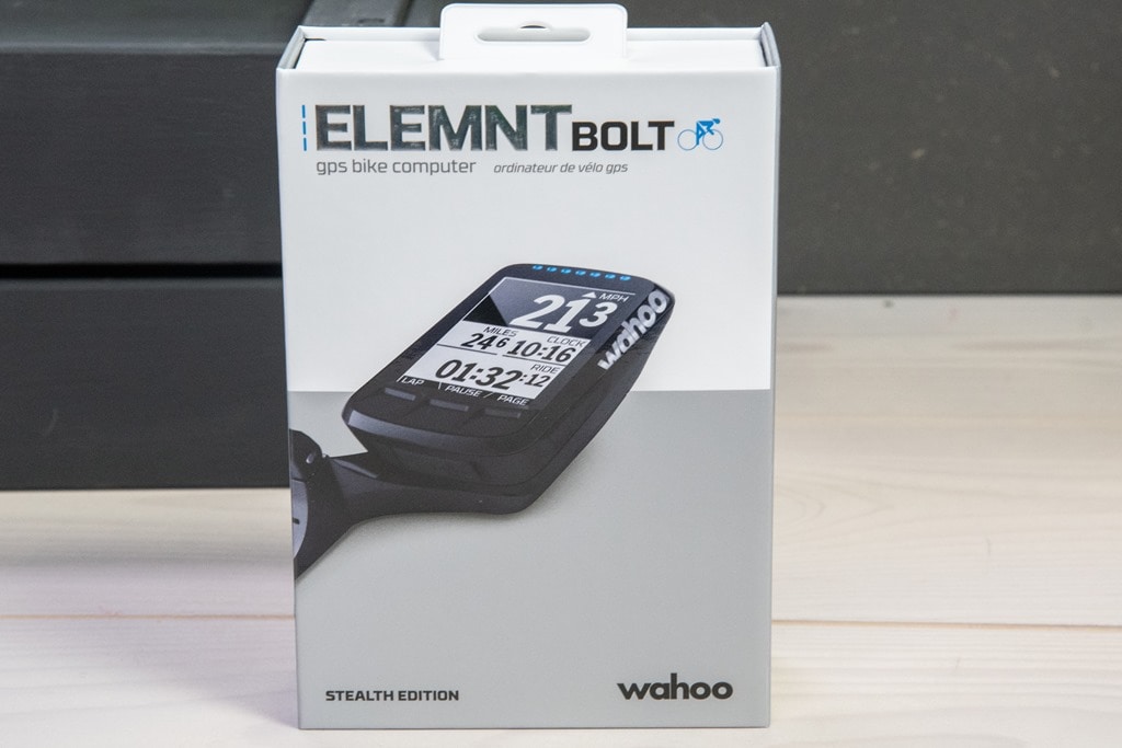 Wahoo elemnt bolt stealth on sale edition