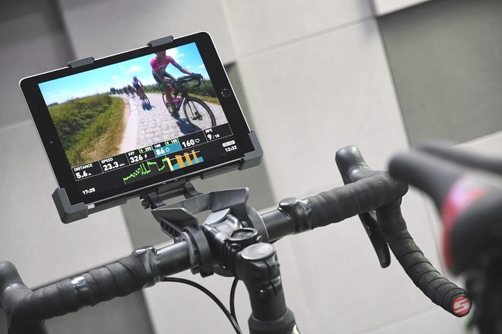 Vélo d'intérieur Spinner Tablet Holder Ipad 5000 / SP8100 / 8200 compatible  autres modèles