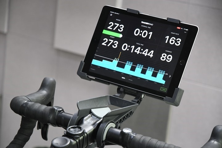 Tacx Handlebar Tablet Holder Accessory In Depth Review DC Rainmaker