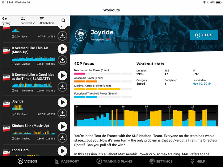 exercise software for mac