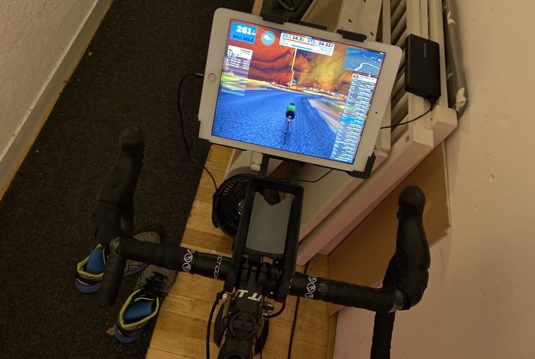 tacx handlebar mount for ipads and tablets