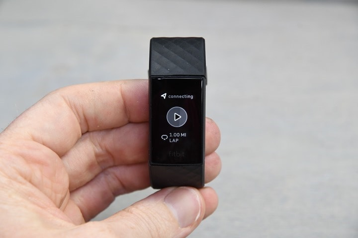 fitbit use phone gps