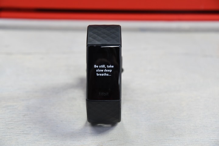 fitbit charge timer