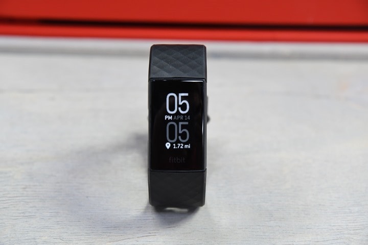 fitbit charge 4 blank screen but vibrates