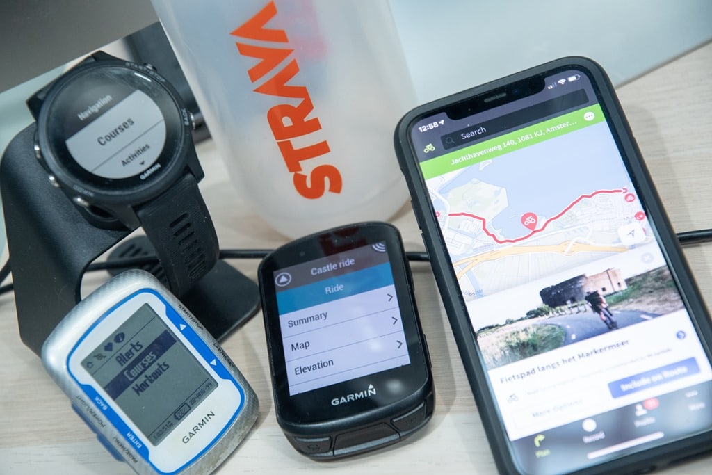 garmin varia strava