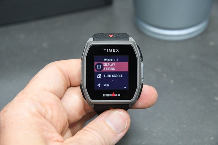 Timex workout online watch