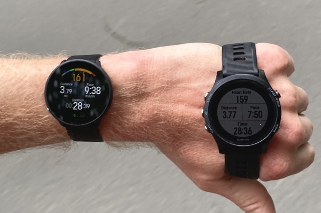 Polar unite vs online garmin 45