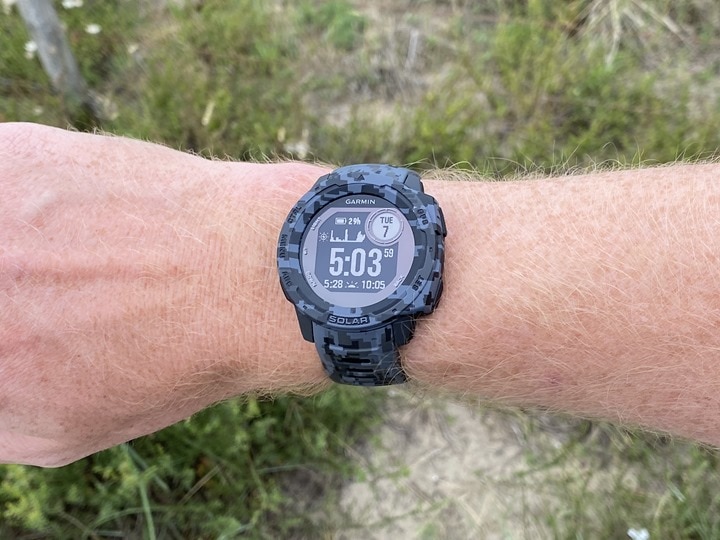 Garmin Instinct Solar Review What s New Different DC Rainmaker