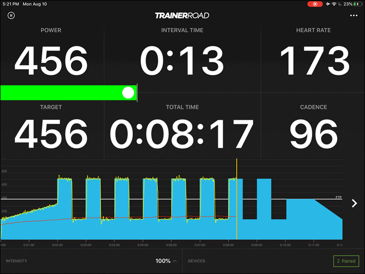 wahoo kickr core trainerroad