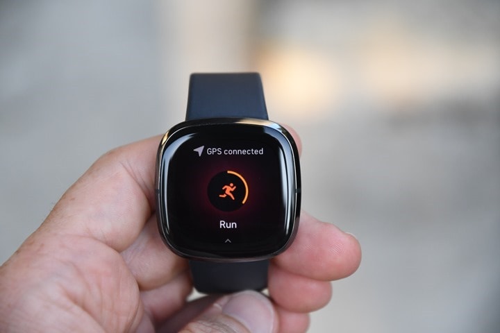 Fitbit with gps store and music