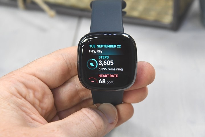 Fitbit sales big screen