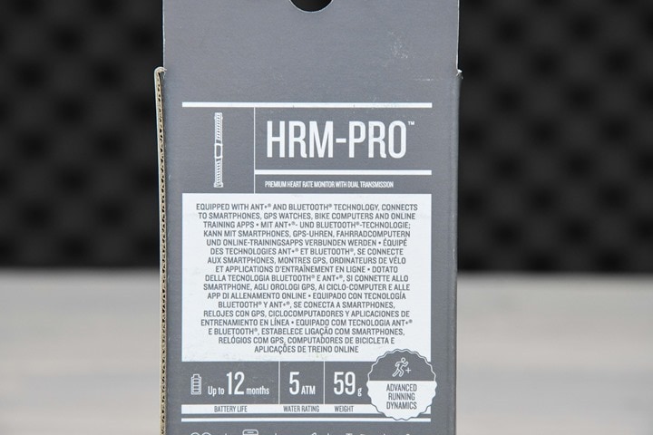 garmin hrm pro