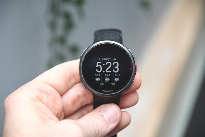 Lighter Polar Vantage V2 smartwatch updated with many new bike-specific  tracking & training features - Bikerumor