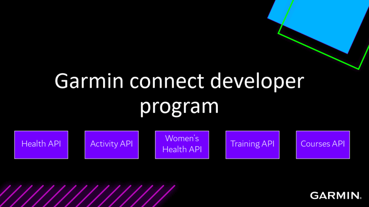 Garmin's Virtual Developer Conference News Tidbits for Connect IQ 4.0 and  Garmin Connect Platform