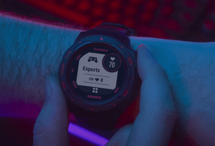 Garmin Instinct Esports Edition con software especial: una explicación de tipos