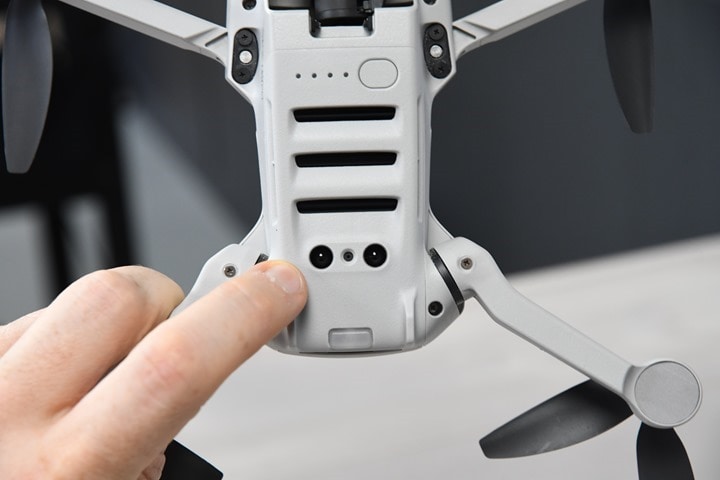 dji mini 2 back button