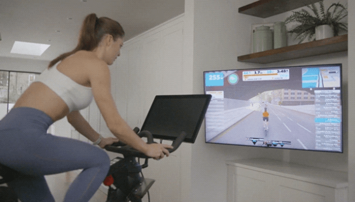 Exercise bike zwift discount compatible