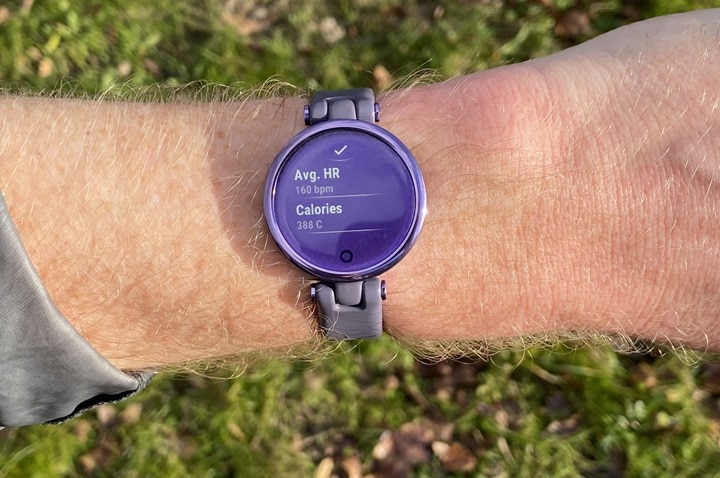 Garmin purple online watch