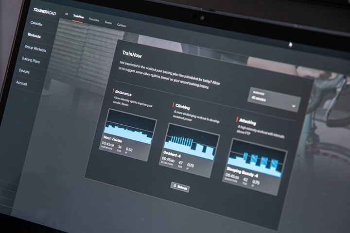 TrainerRoad lanza TrainNow como parte de una reforma de formación adaptativa más amplia