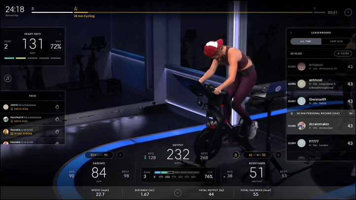 peloton class alternatives