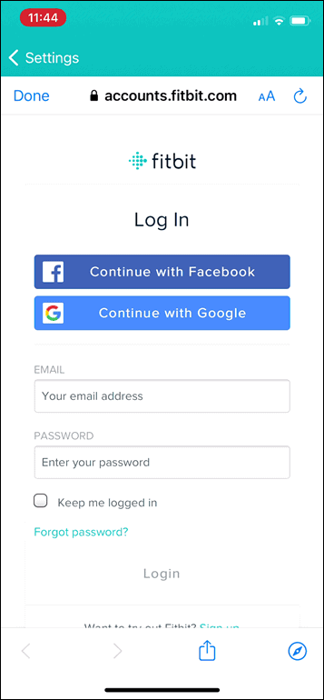 Scale-Fitbit-Auth-Page