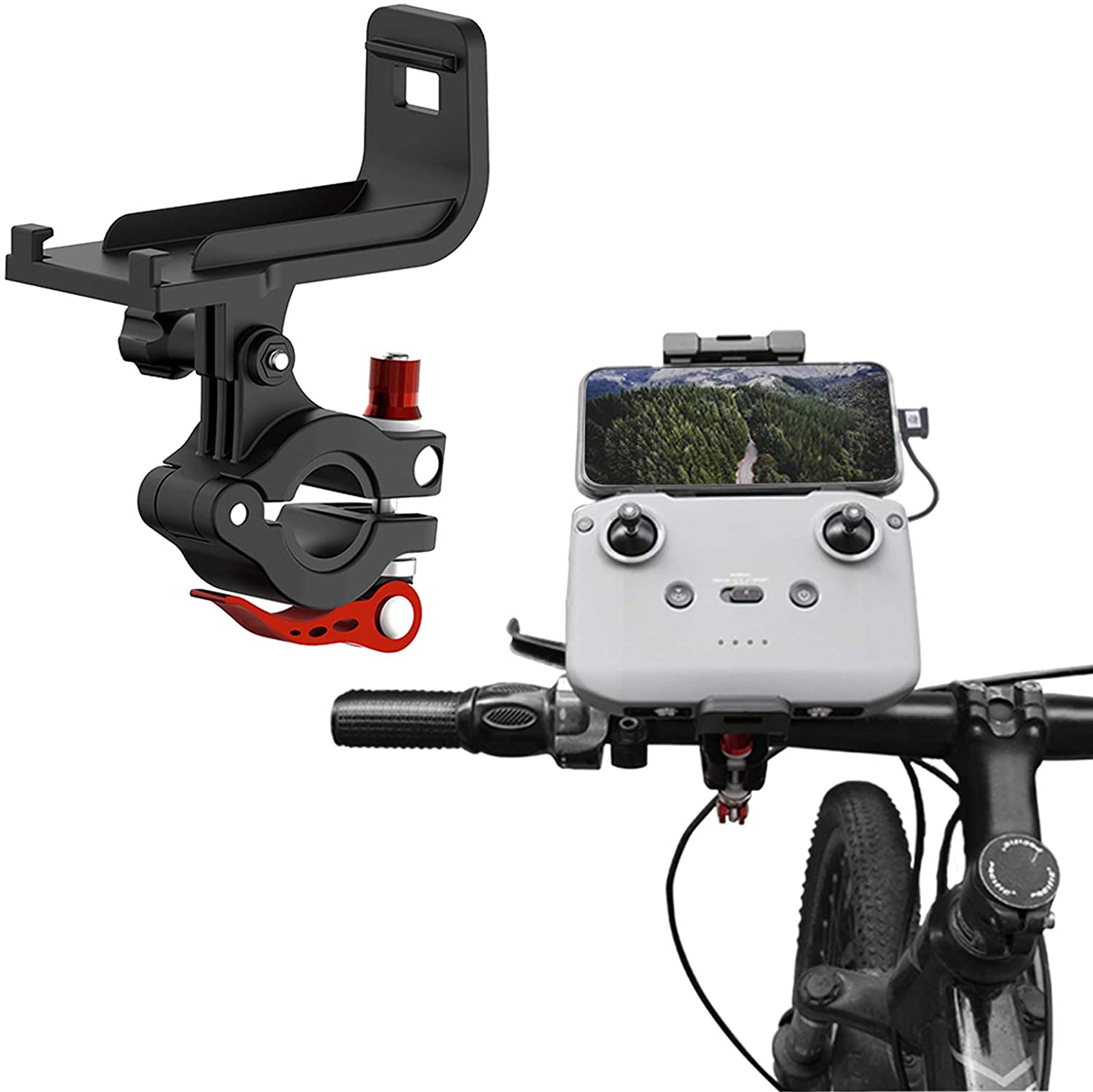 Review Bike Mount for DJI Drones to use with Active Track LaptrinhX