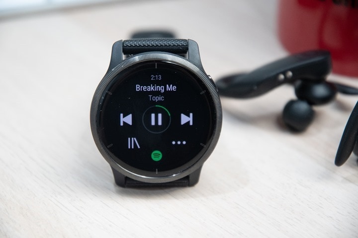 Garmin venu music spotify sale