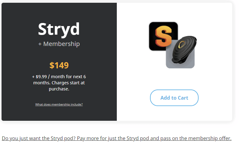 Can you use Stryd without a subscription? (Stryd footpod review)