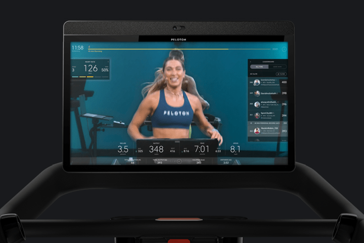 Peloton best sale attach screen