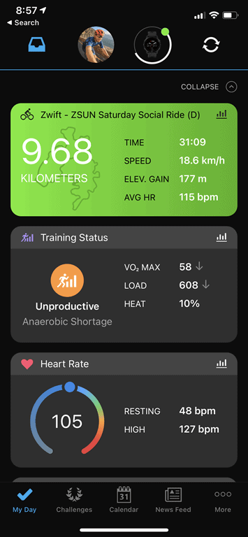 garmin connect export multiple activities