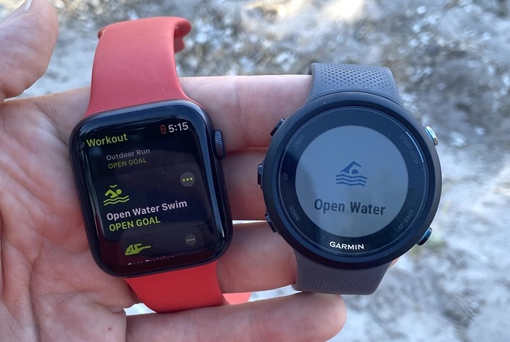 Garmin forerunner 35 store open water swimming