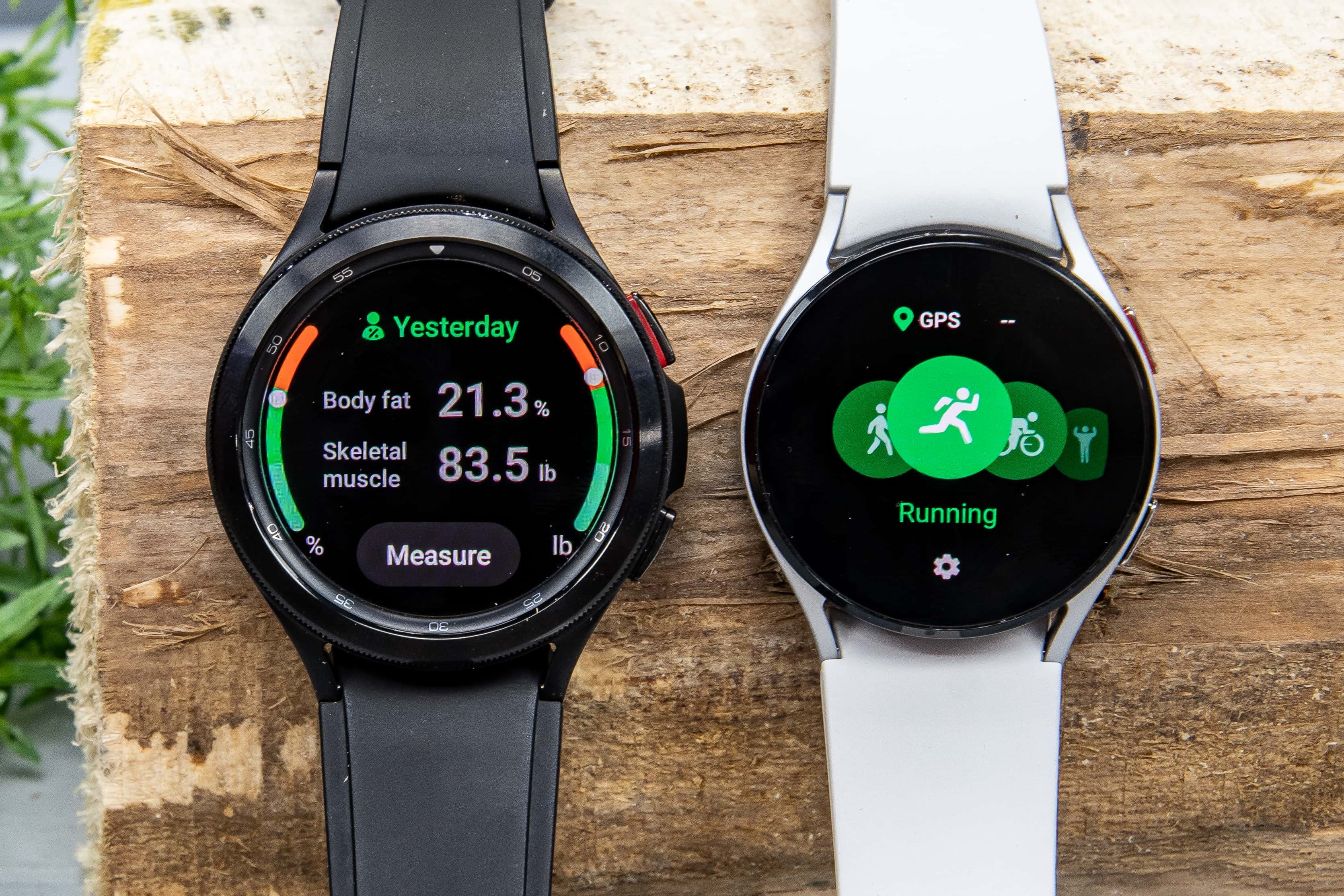 Running with store galaxy watch