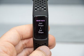 Fitbit external 2025 heart rate monitor