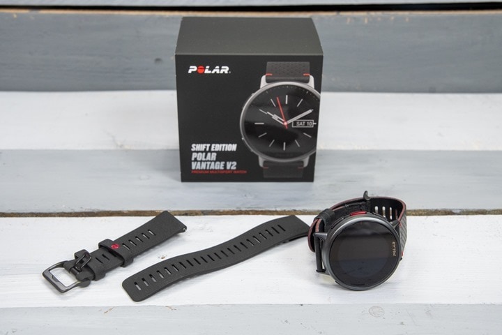 Montre POLAR VANTAGE V2 SHIFT Grey/Orange