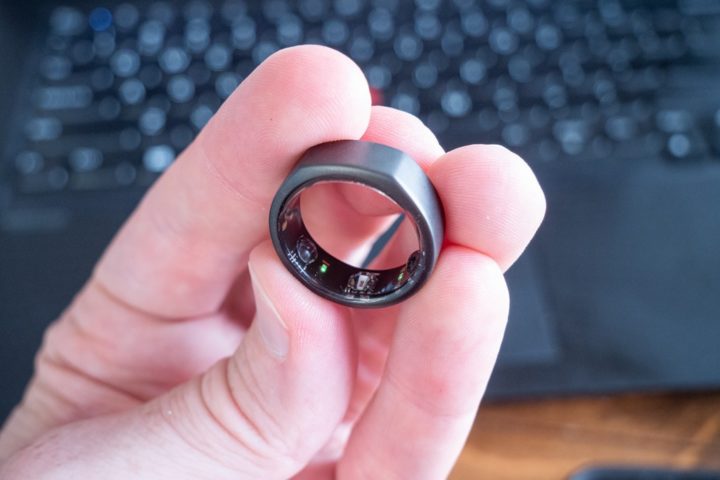 Oura Ring 11 US Stealth 3rd GenerationカラーStealthステンレス