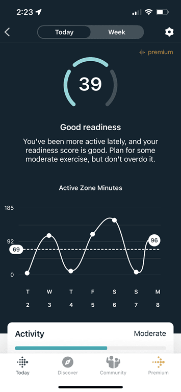 Fitbit Daily Readiness Score Here's How it Works DC Rainmaker