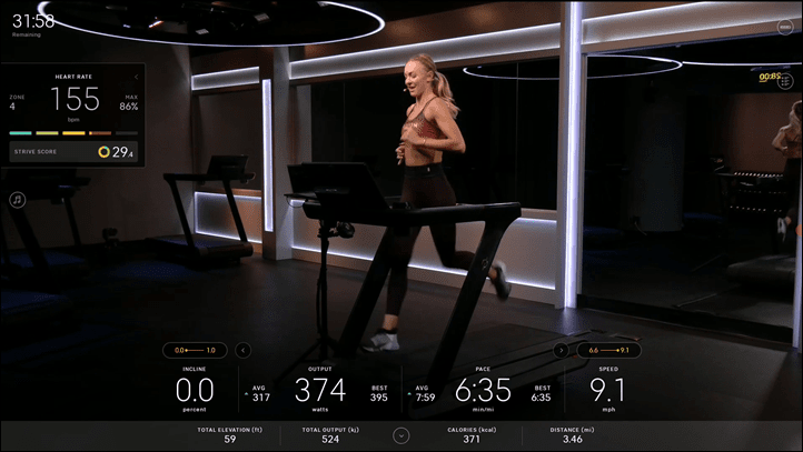 Peloton-Tread-Workout-TargetZones