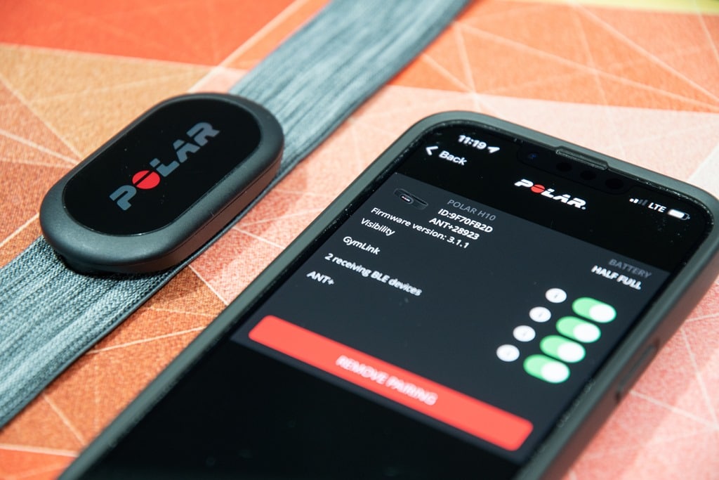 Review: Polar H9 heart rate sensor