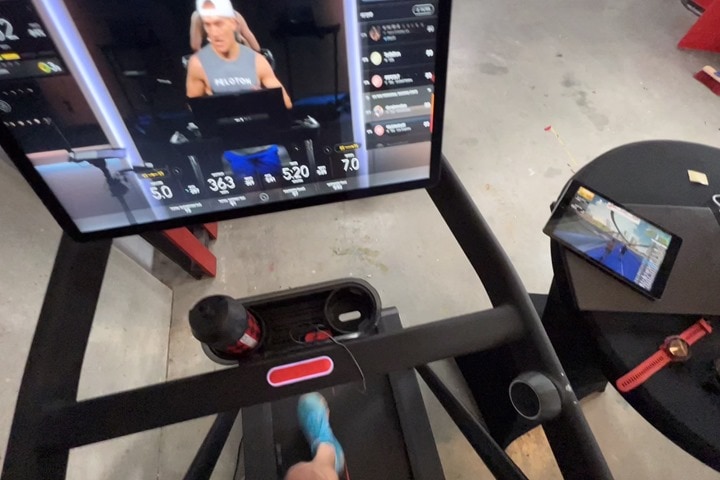 Peloton treadmill zwift new arrivals