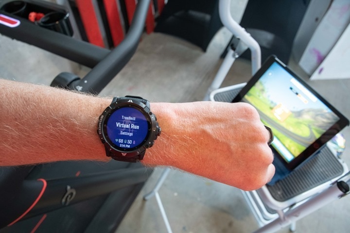 Garmin fenix 5 plus virtual online run