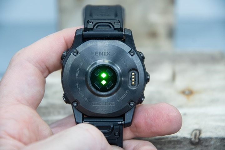 Garmin fenix 7 - Heart Rate Sensor Accuracy - Review