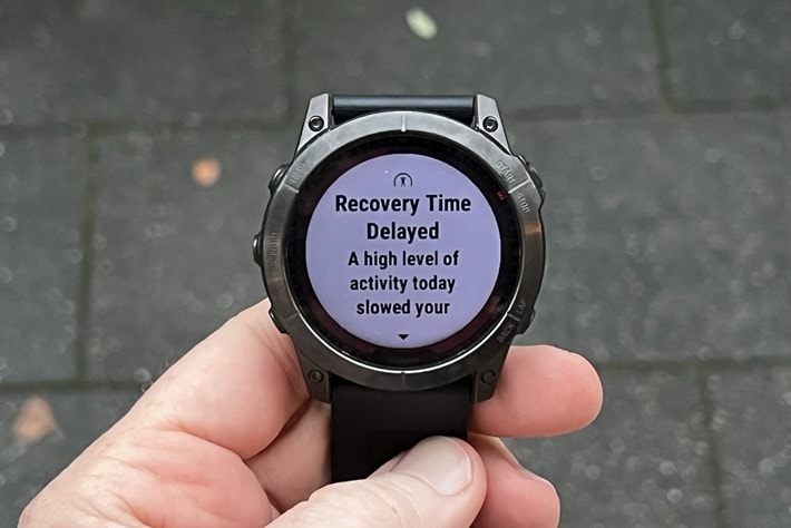 Garmin-Fenix7-Recovery-Time-delayed