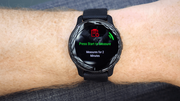Garmin-Venu2-Plus-Healthsnapshot-start-Test