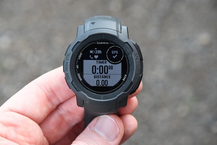 Garmin instinct hot sale hiking