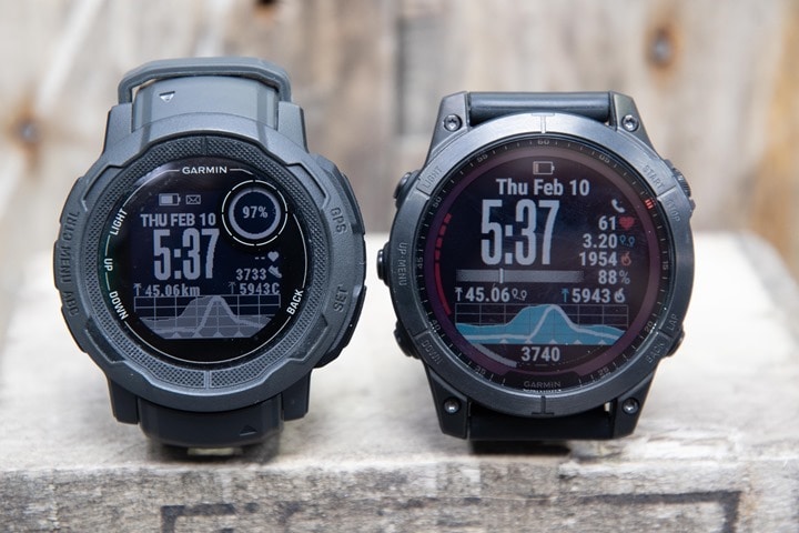 Garmin instinct vs online tactix delta