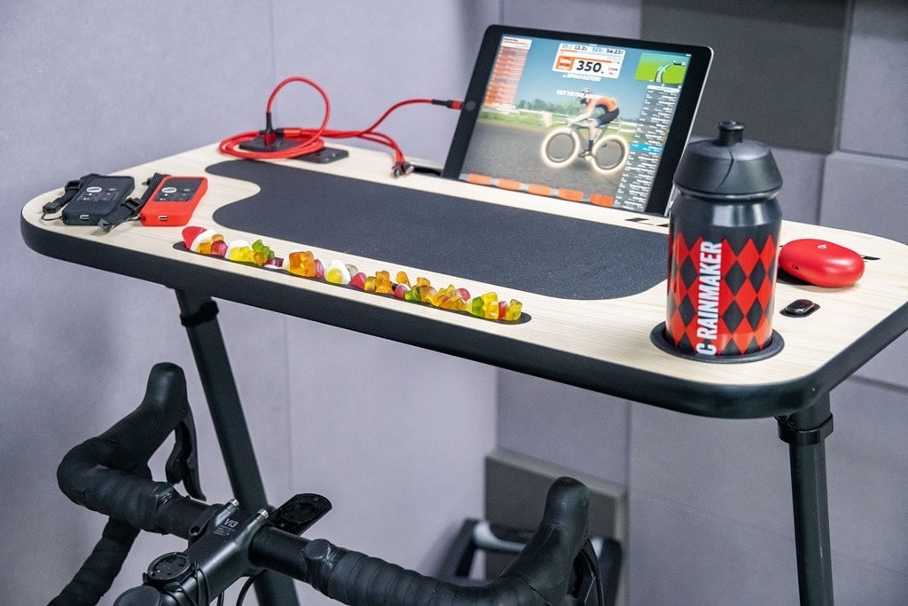 Trainer desk deals cycling