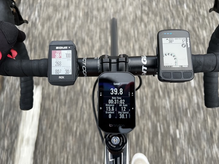 Bryton Rider S500 Bike GPS First Ride Thoughts