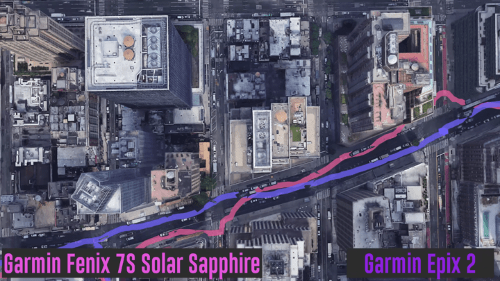 Garmin Fenix 7 vs COROS Vertix 2: New York City GPS Accuracy Test