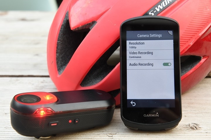 Garmin-VariaRCT715-Camera-Settings