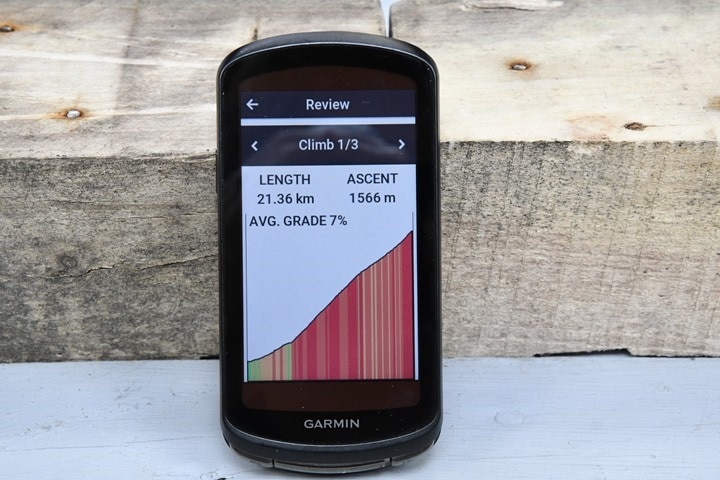 Garmin climbpro best sale edge 1030